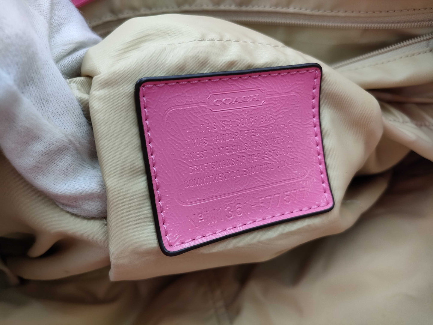 COACH Signature Mother's Bag and 5 other handbags