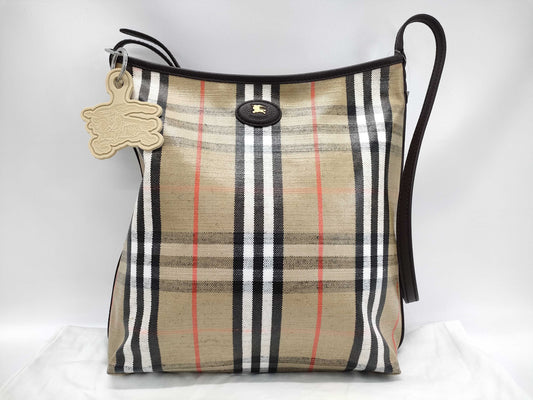 BURBERRY Small Highland Shoulder Bag/Charm Shoulder Bag