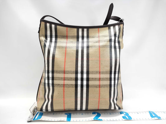 BURBERRY Small Highland Shoulder Bag/Charm Shoulder Bag