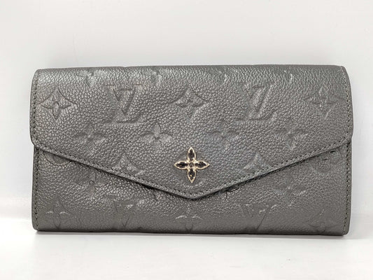 LOUIS VUITTON Monogram Empreinte Portefeuille Sarah NM M82668 Wallet
