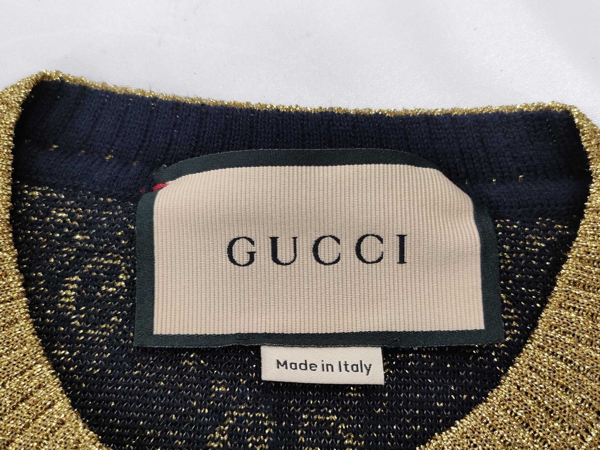 GUCCI GG knit top