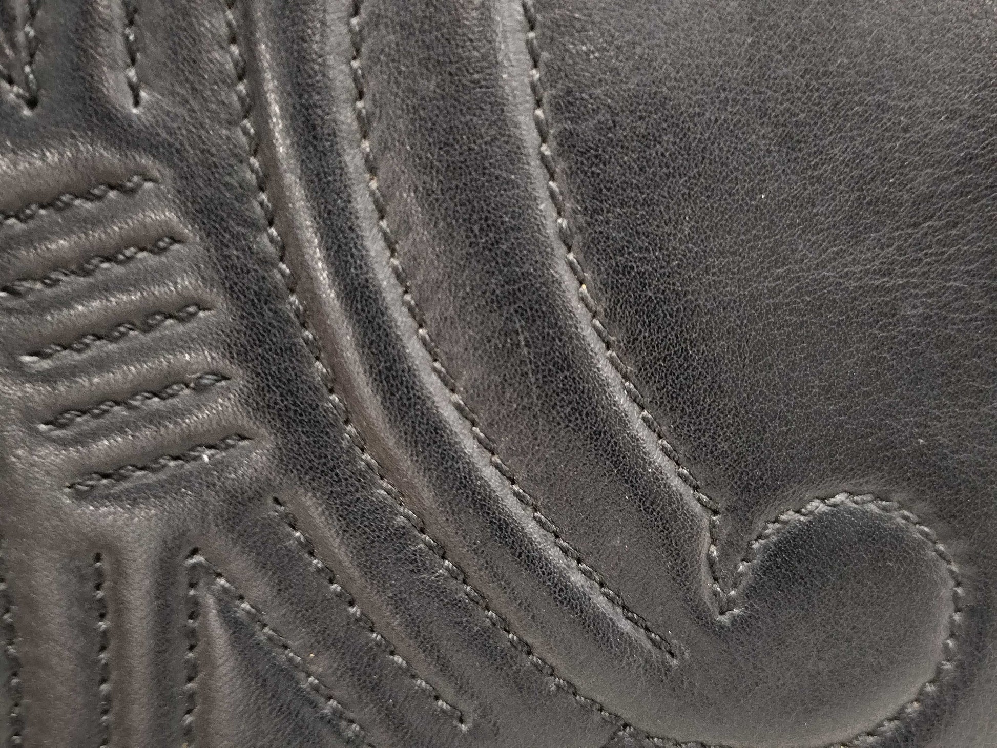 CELINE Triomphe Logo Leather Shoulder Bag