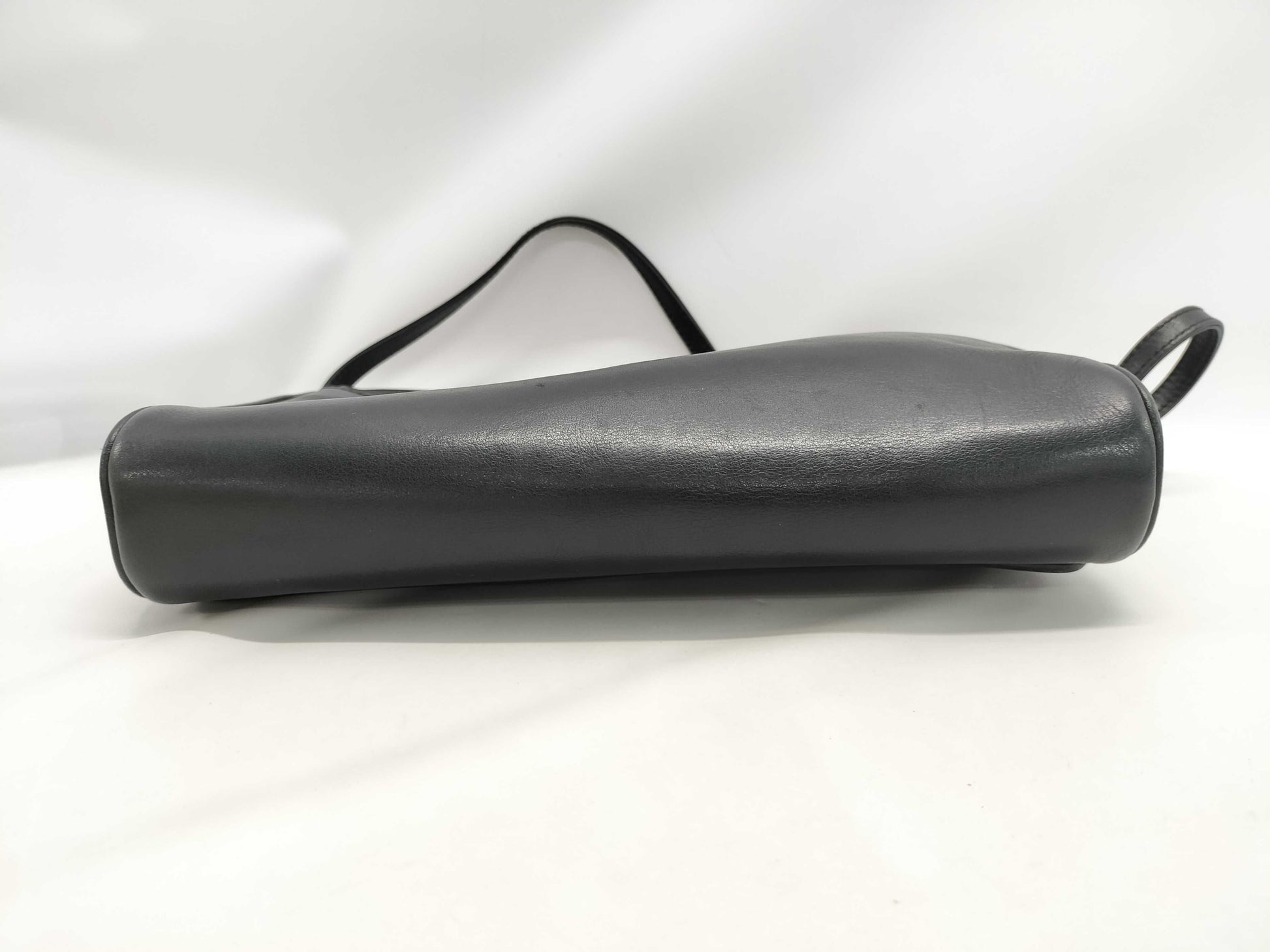 CELINE Triomphe Logo Leather Shoulder Bag