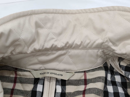BURBERRY Check Outer Coat