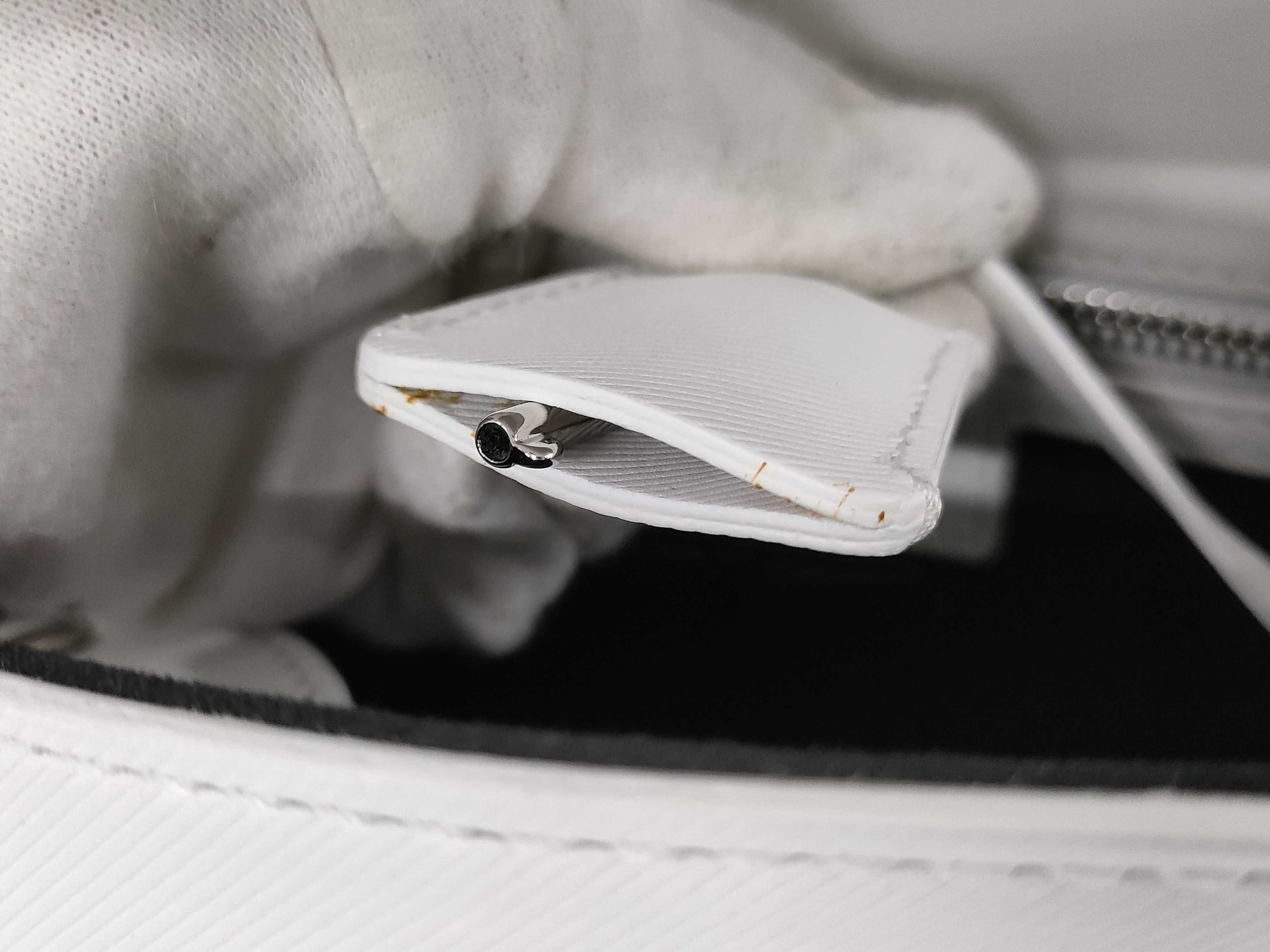 BURBERRY DK88 2WAY Shoulder Handbag White