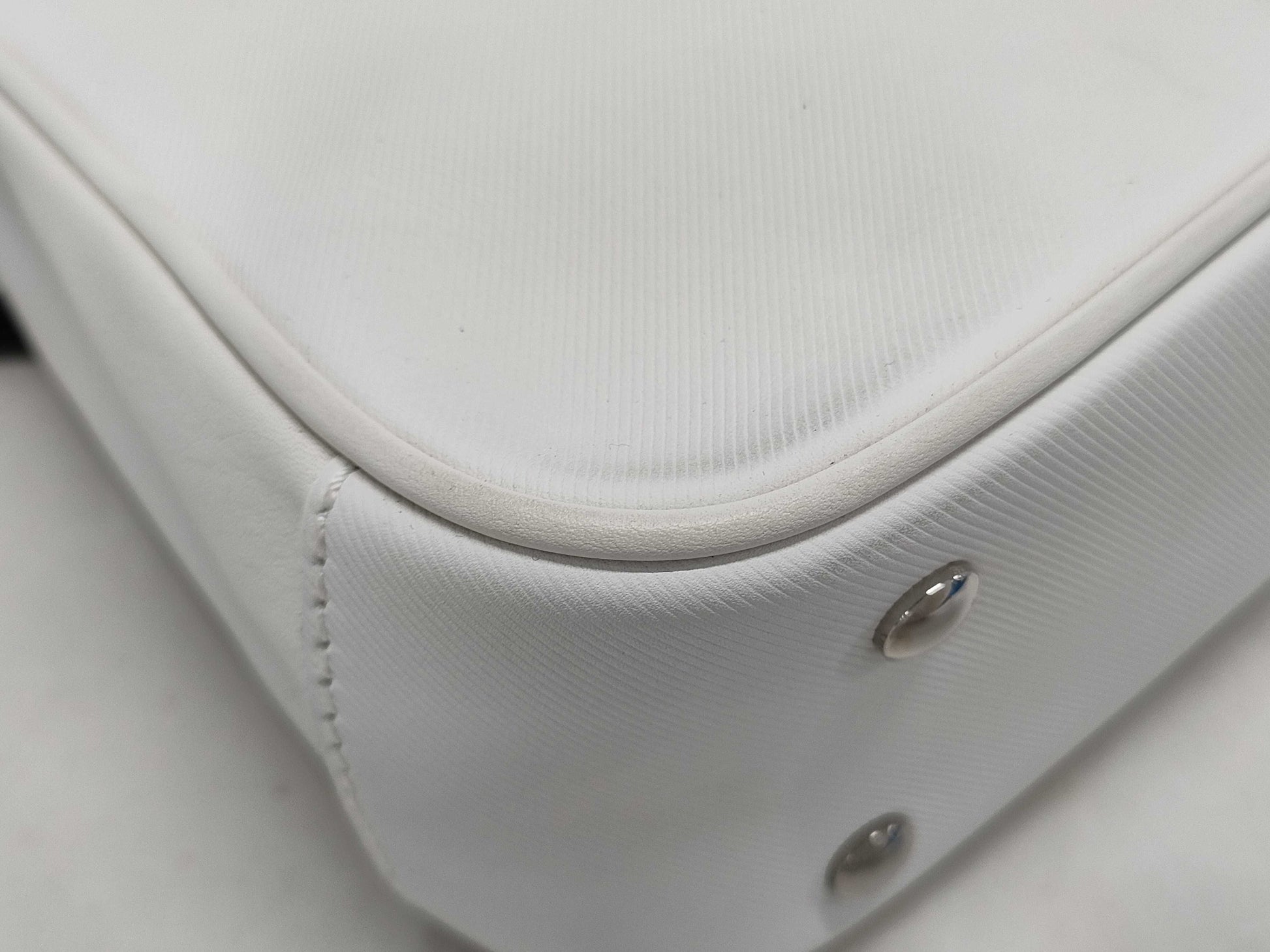 BURBERRY DK88 2WAY Shoulder Handbag White