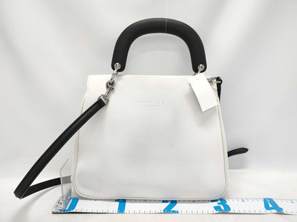 BURBERRY DK88 2WAY Shoulder Handbag White