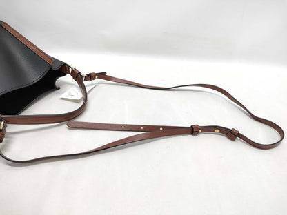 BURBERRY Calfskin Bucket Bag with Pouch Shoulder Bag