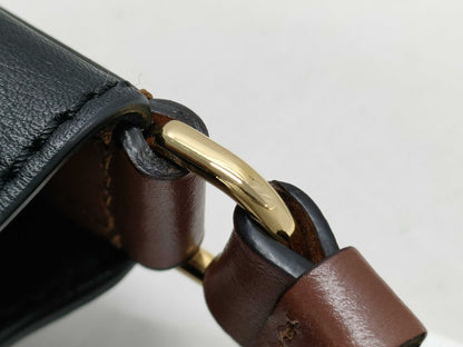 BURBERRY Calfskin Bucket Bag with Pouch Shoulder Bag