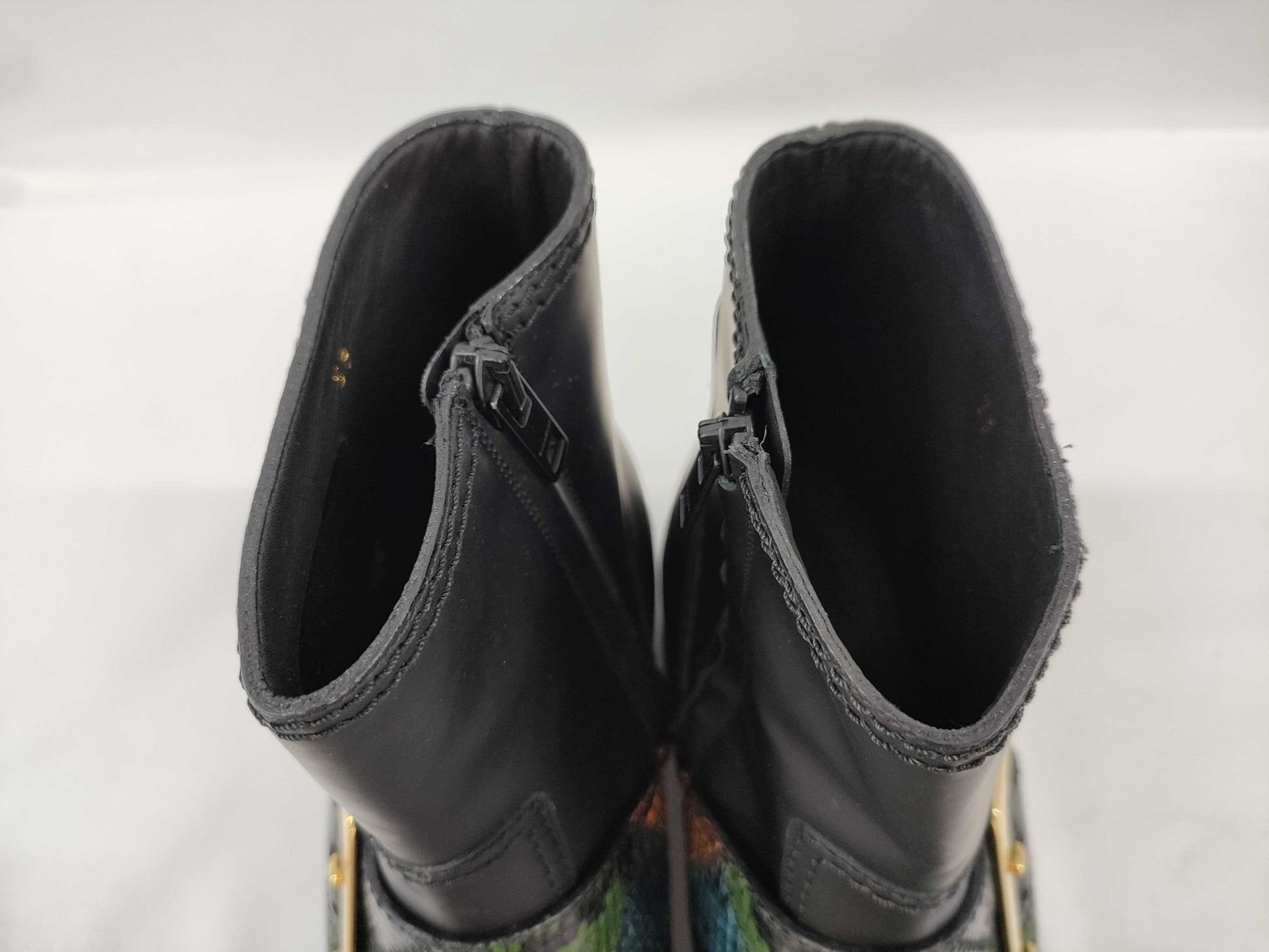 BURBERRY Python Embossed Short Boots Other Shoes