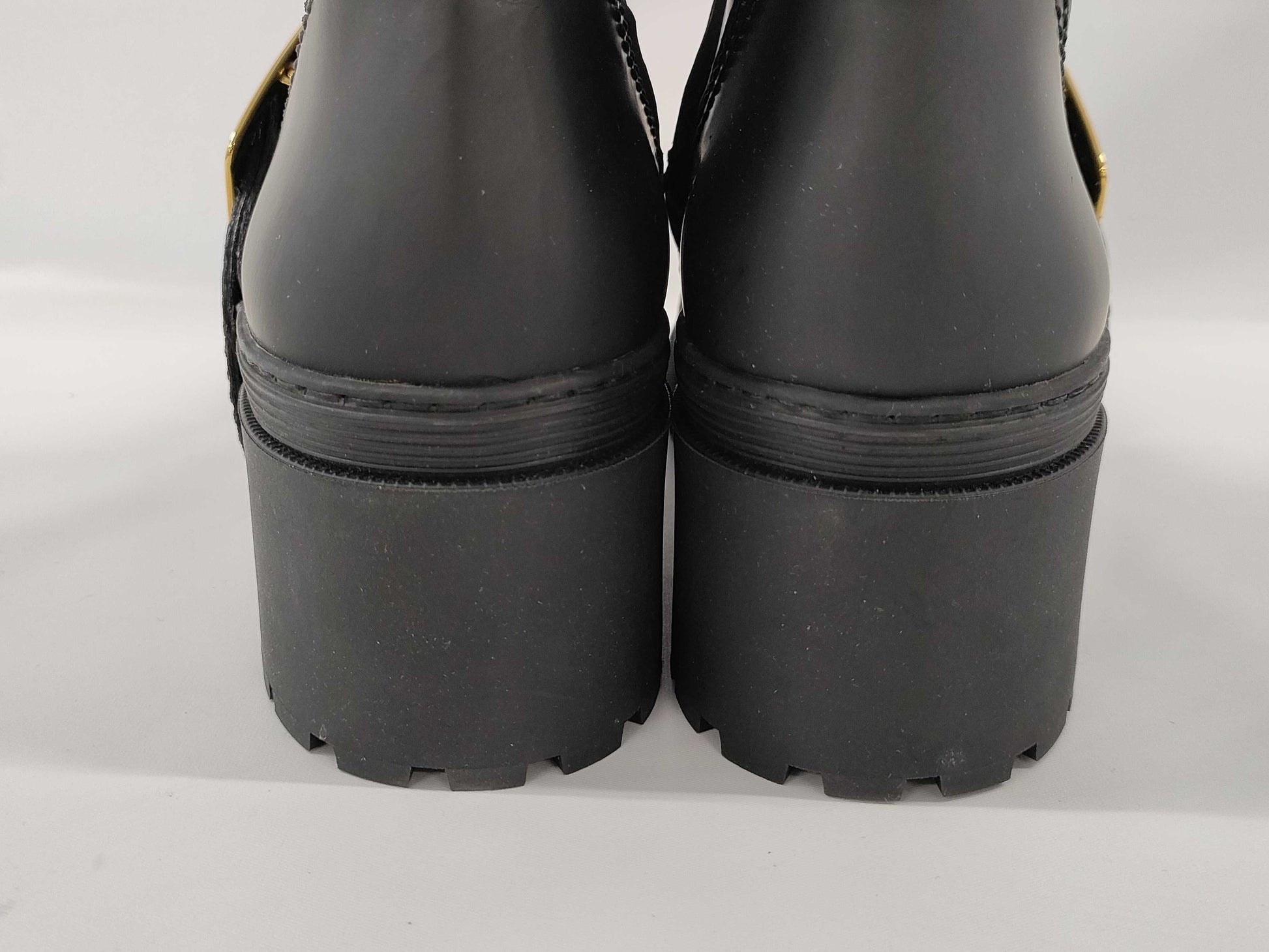 BURBERRY Python Embossed Short Boots Other Shoes