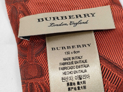 BURBERRY Silk Orange Belt