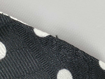 BURBERRY Silk Black Belt