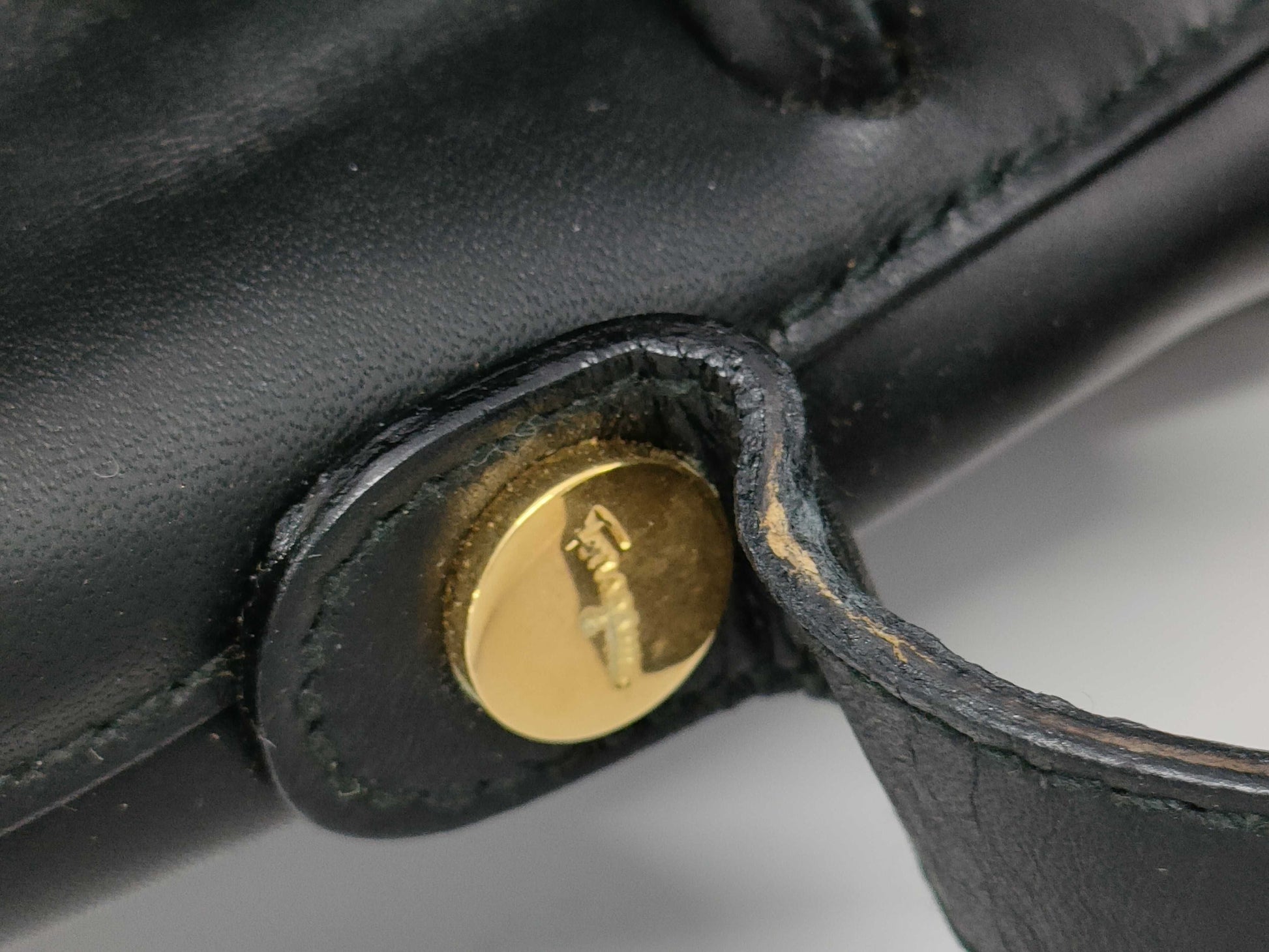 Salvatore Ferragamo Gancini Drawstring Shoulder Bag