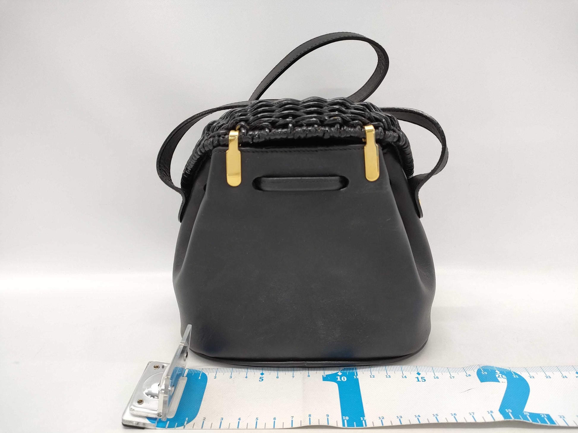 Salvatore Ferragamo Gancini Drawstring Shoulder Bag