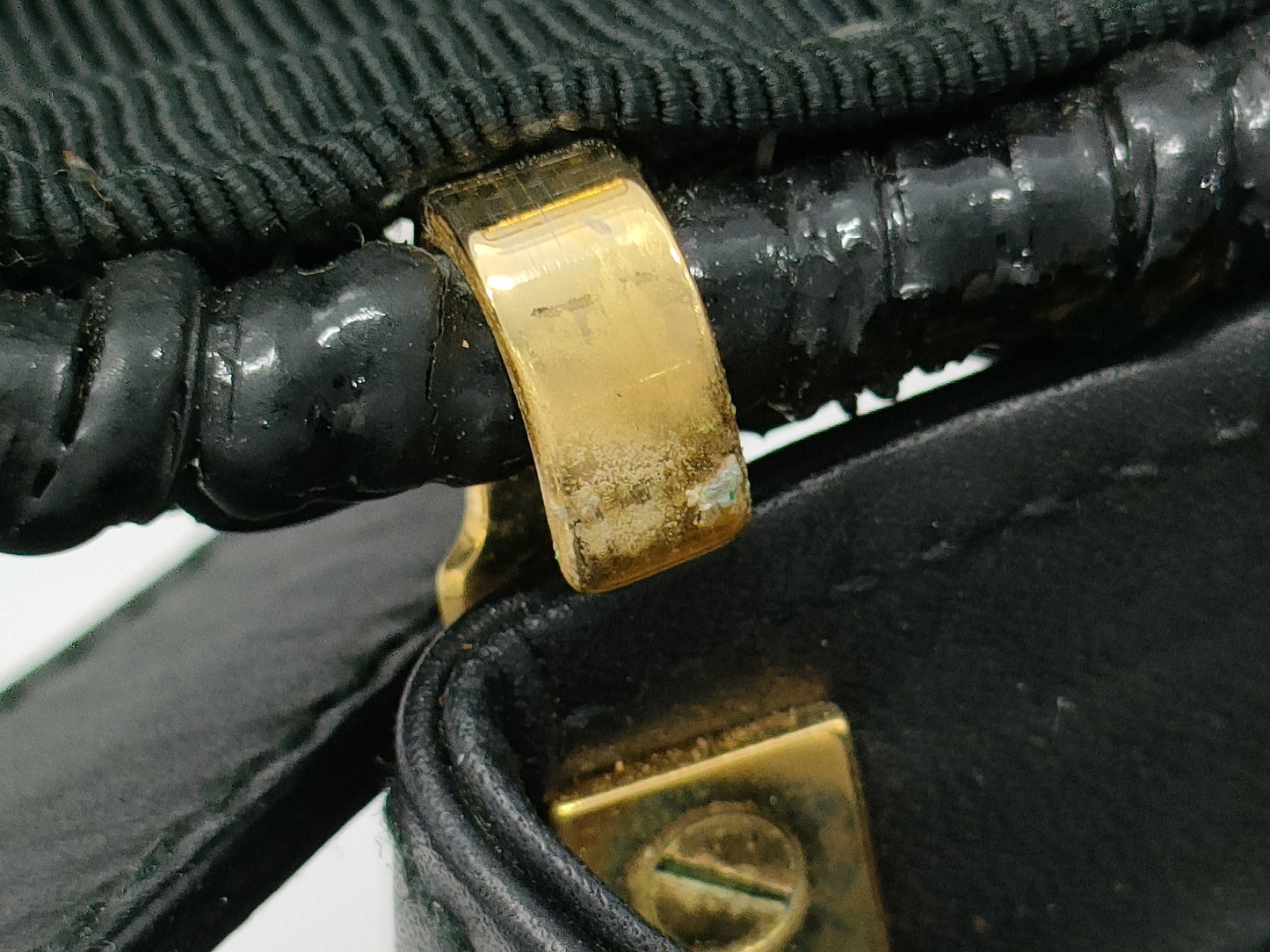 Salvatore Ferragamo Gancini Drawstring Shoulder Bag