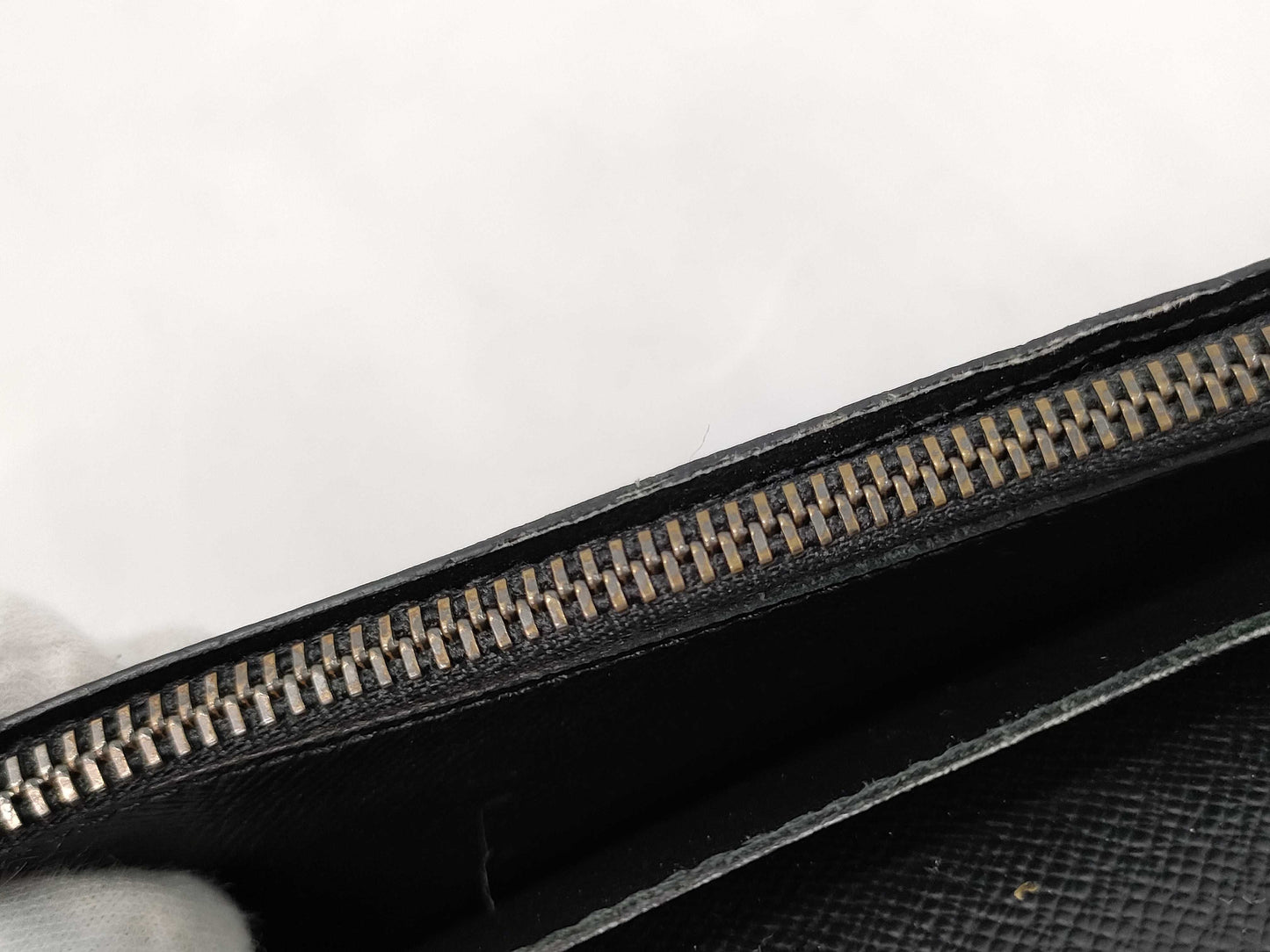 LOUIS VUITTON Eclipse Portefeuille Plaza Long Wallet with Initials