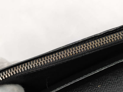LOUIS VUITTON Eclipse Portefeuille Plaza Long Wallet with Initials