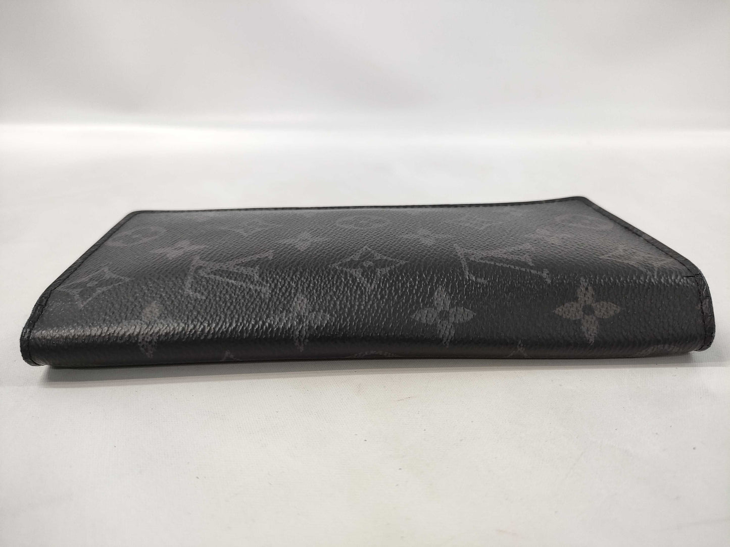 LOUIS VUITTON Eclipse Portefeuille Plaza Long Wallet with Initials