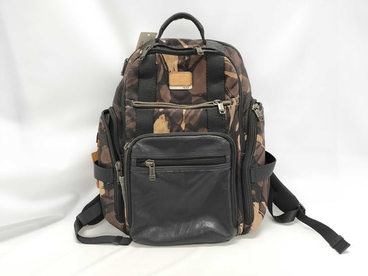 TUMI Backpack Zipper top broken/Ripped near zipper