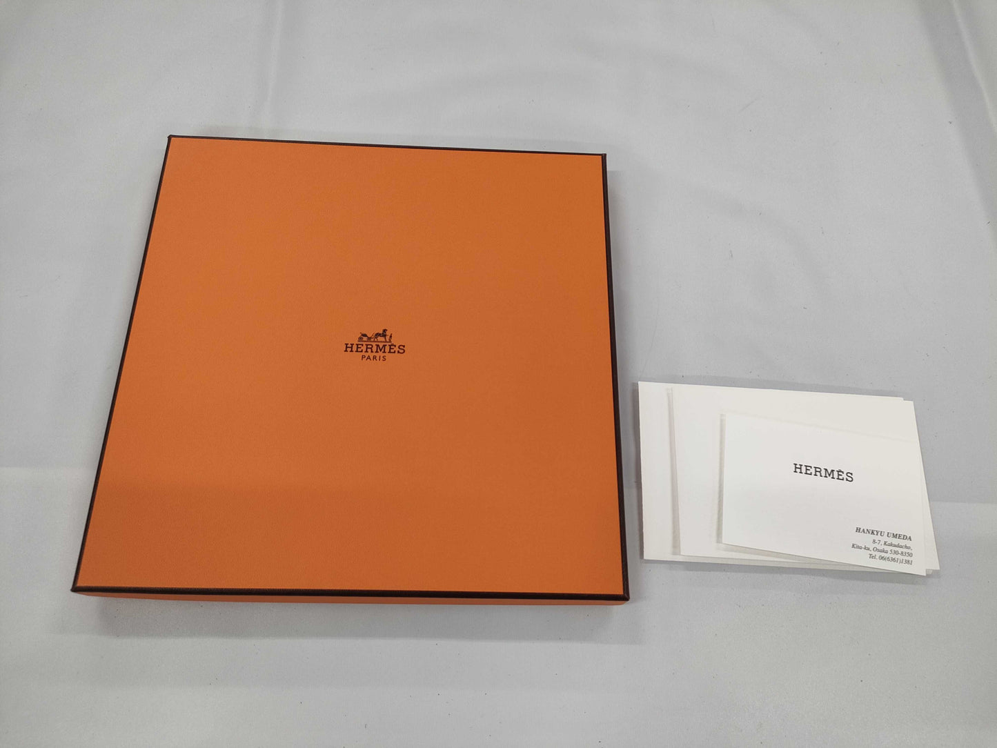 HERMES Carre Carre 90 Fantasy Saddle Scarf