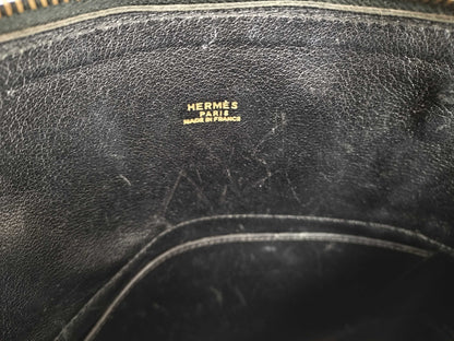 HERMES Bolide 31 Black Handbag