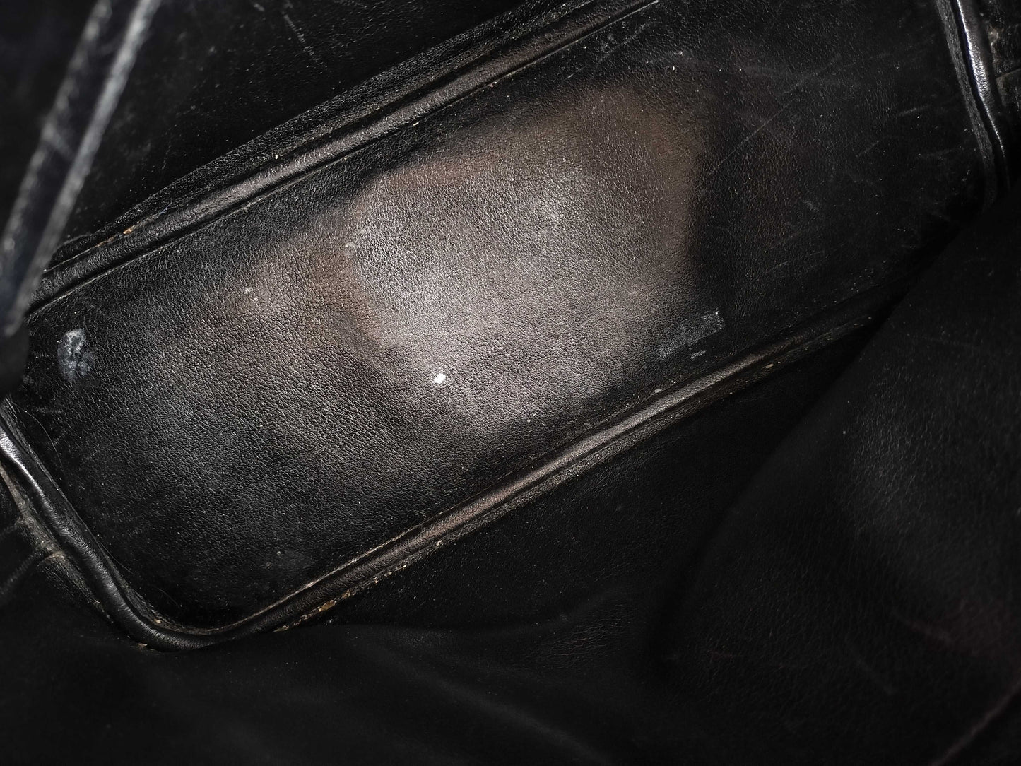 HERMES Bolide 31 Black Handbag