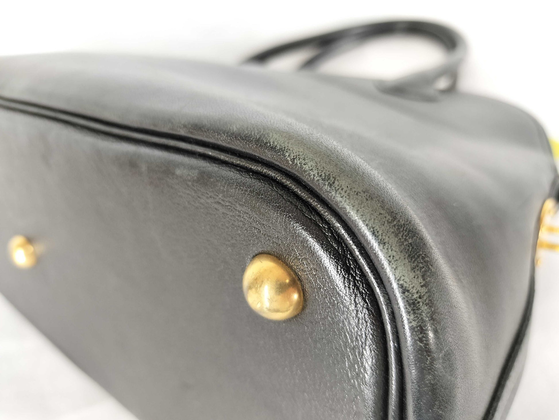 HERMES Bolide 31 Black Handbag