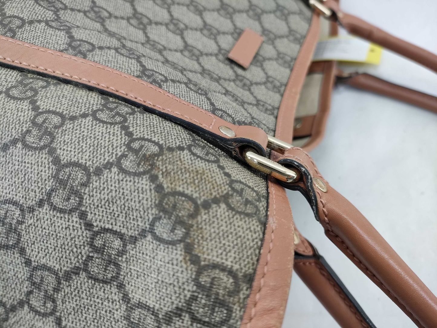 GUCCI GG Supreme 197953 527066 Tote Bag