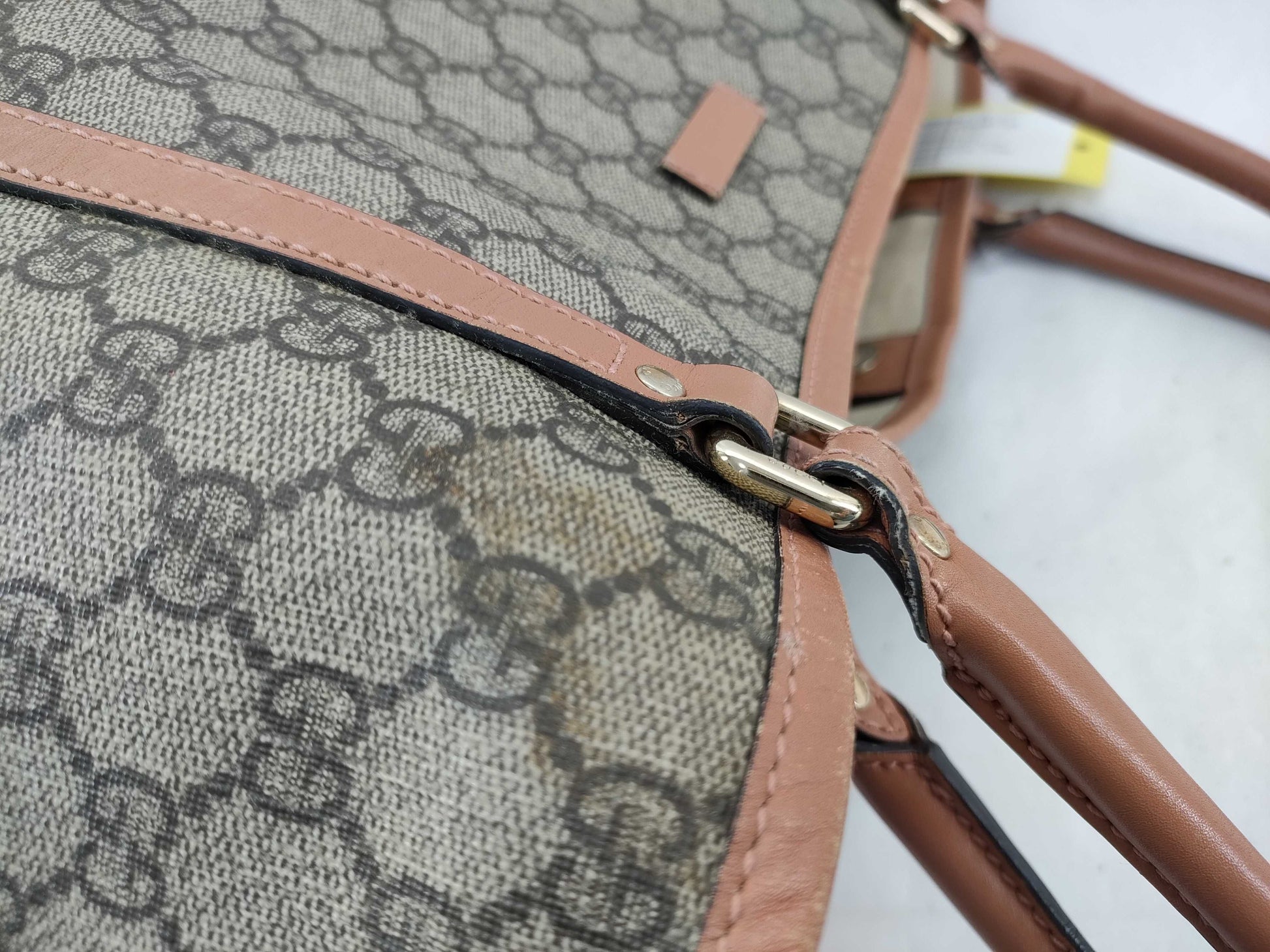 GUCCI GG Supreme 197953 527066 Tote Bag
