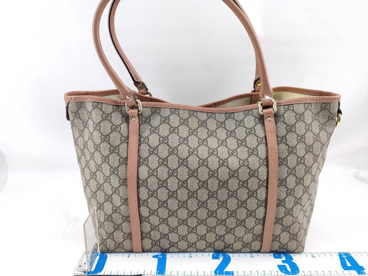 GUCCI GG Supreme 197953 527066 Tote Bag