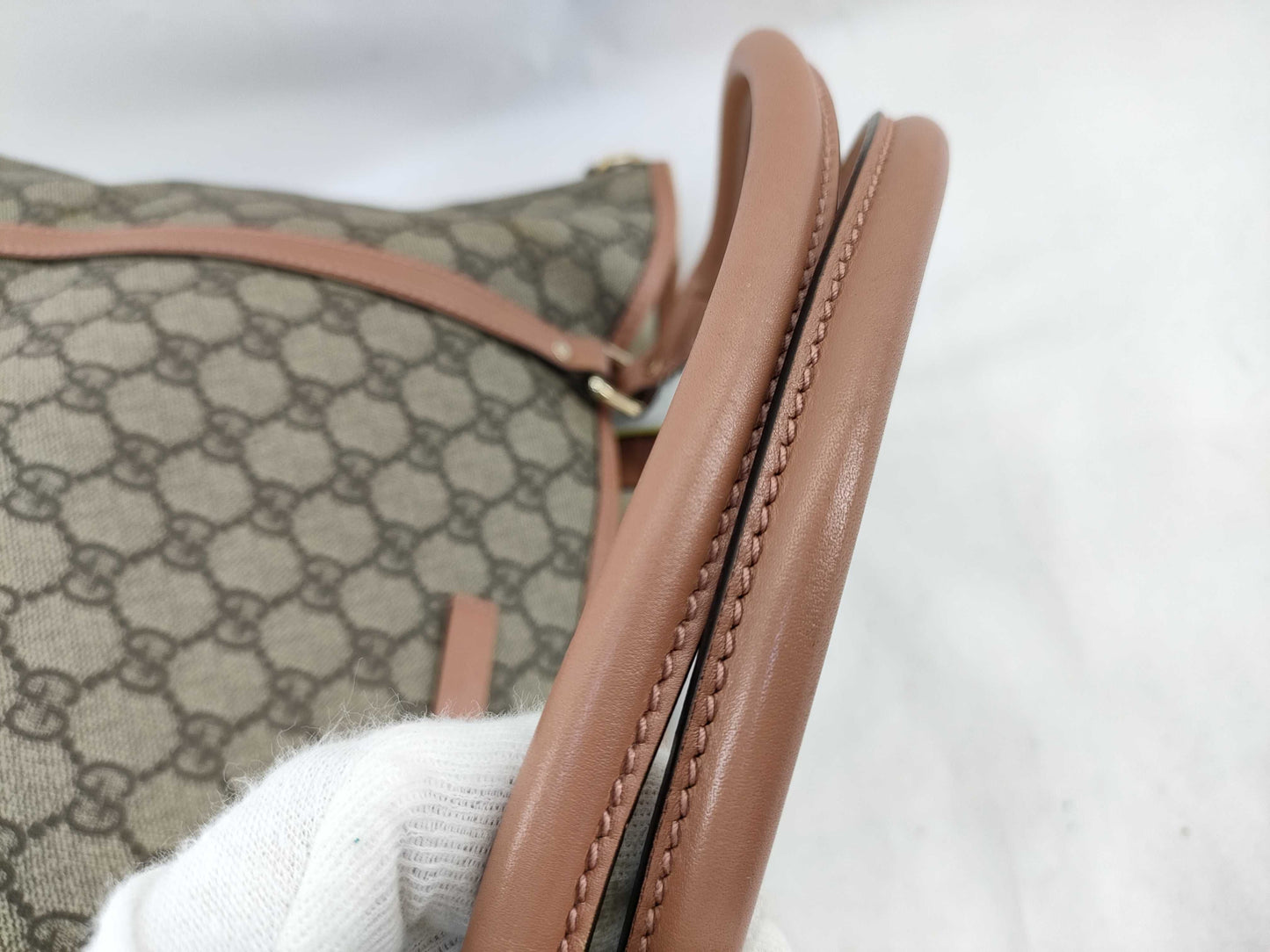 GUCCI GG Supreme 197953 527066 Tote Bag