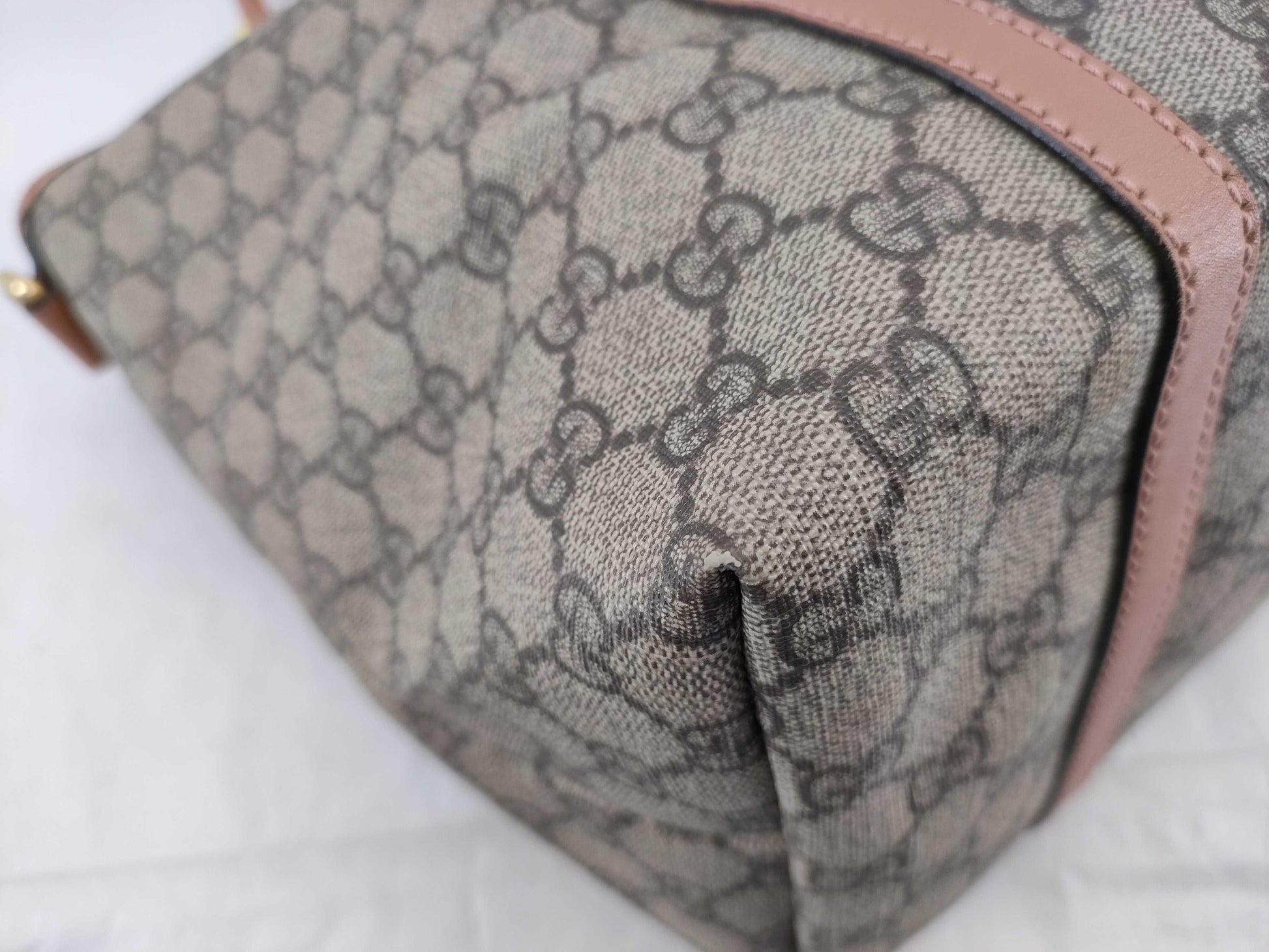 GUCCI GG Supreme 197953 527066 Tote Bag