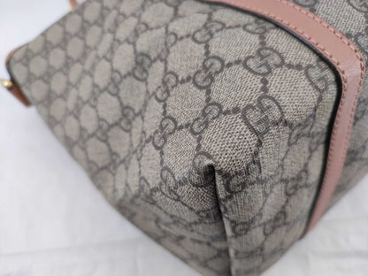 GUCCI GG Supreme 197953 527066 Tote Bag