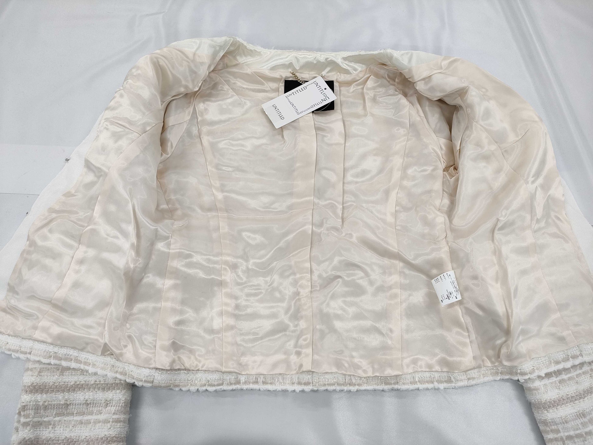 UNTITLED Tweed Jacket with Tags