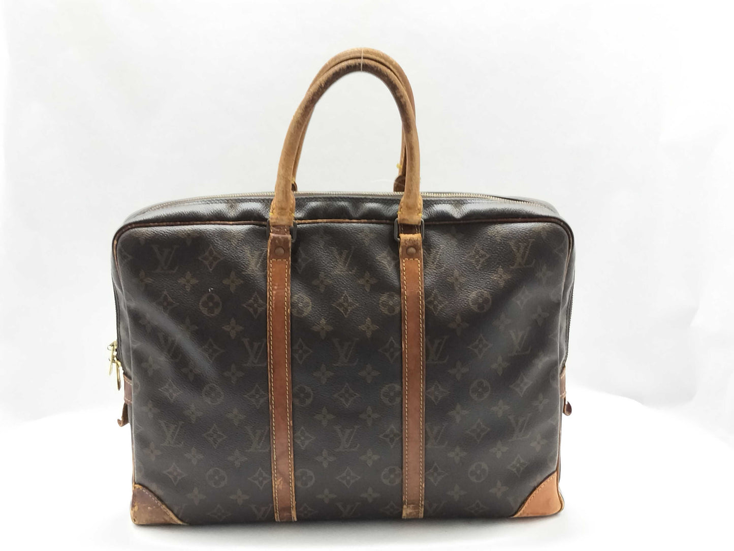 LOUIS VUITTON RFID Unverifiable 8910VI Monogram M40226 Porto Document Voyage Business Bag