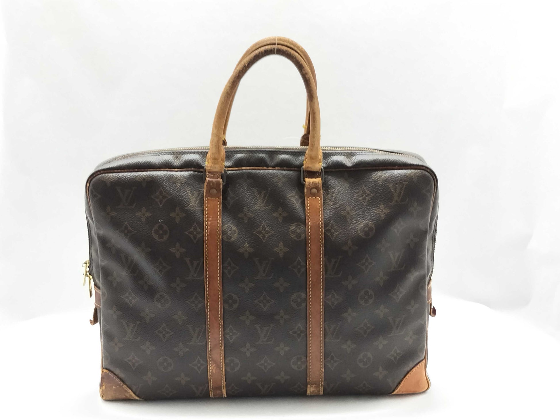 LOUIS VUITTON RFID Unverifiable 8910VI Monogram M40226 Porto Document Voyage Business Bag