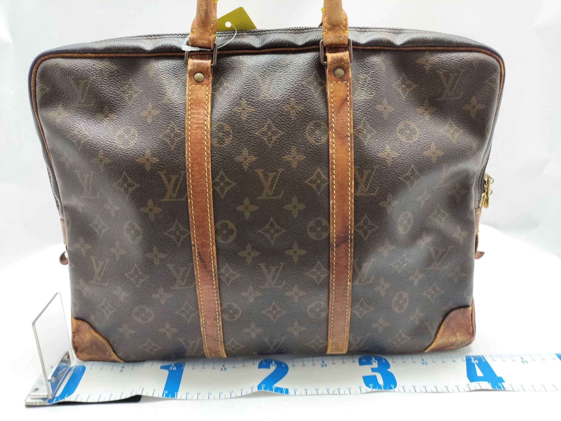 LOUIS VUITTON RFID Unverifiable 8910VI Monogram M40226 Porto Document Voyage Business Bag
