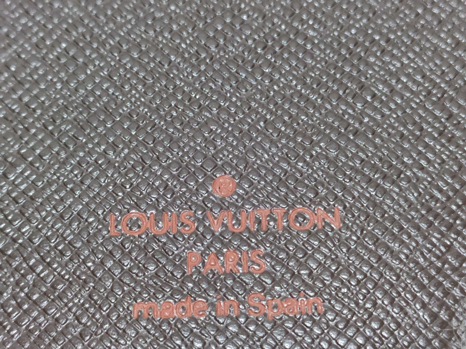 LOUIS VUITTON RFID Unverified CA0051 Damier R20700 Agenda PM Wallet Cover 2001