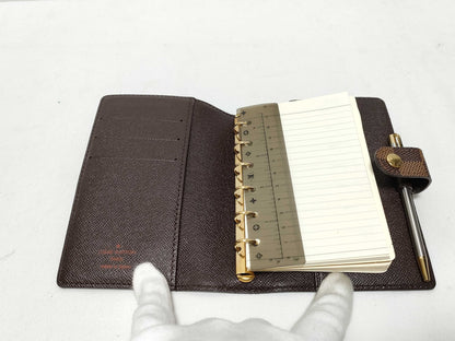 LOUIS VUITTON RFID Unverified CA0051 Damier R20700 Agenda PM Wallet Cover 2001