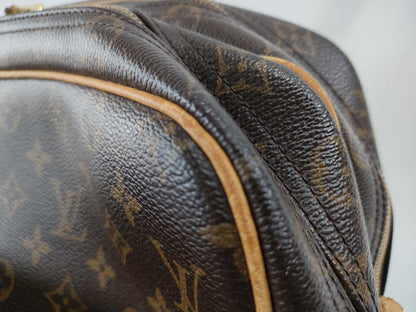 LOUIS VUITTON Monogram M45252 Reporter GM Shoulder Bag with Junk Shoulder Part