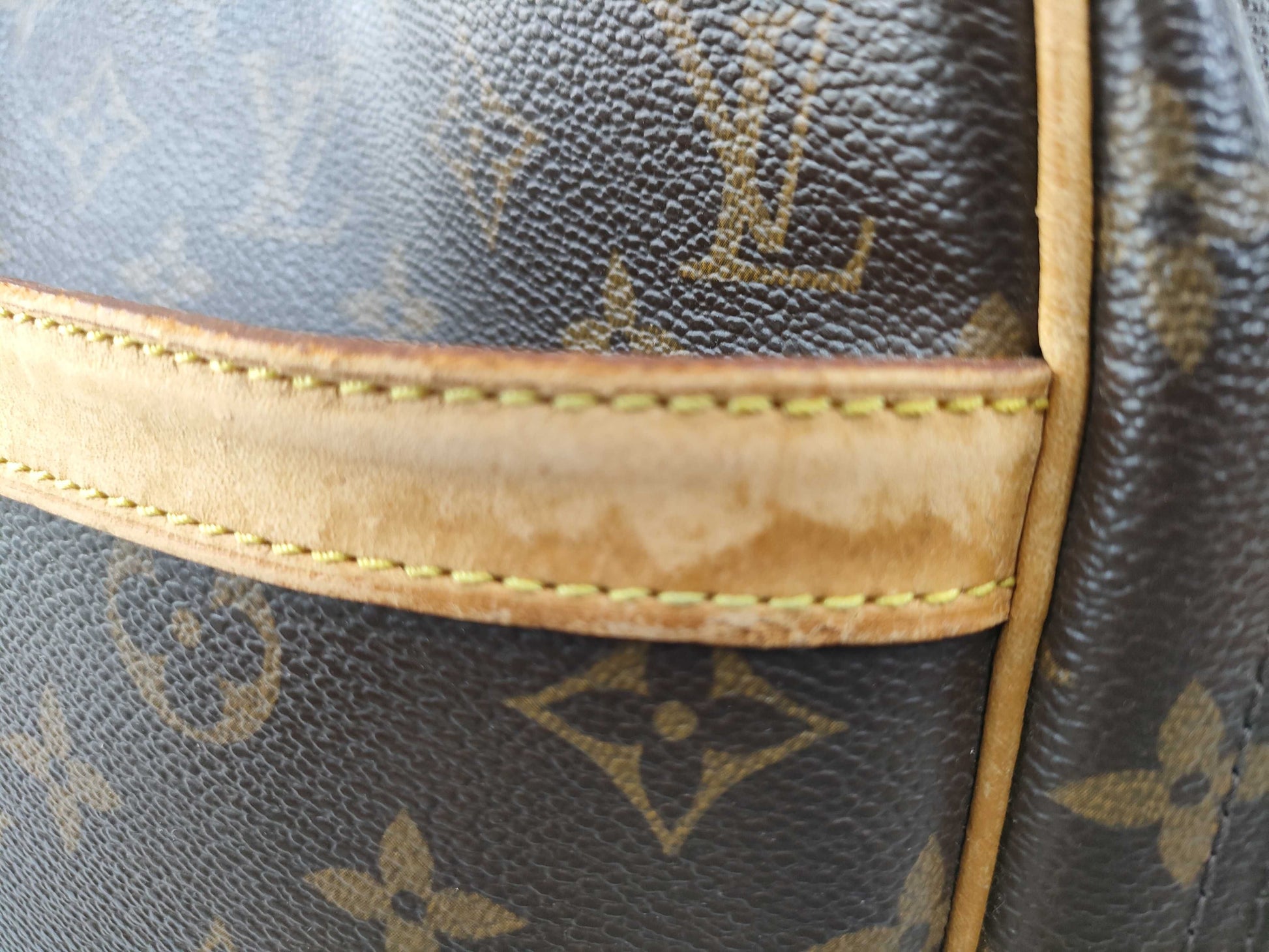 LOUIS VUITTON Monogram M45252 Reporter GM Shoulder Bag with Junk Shoulder Part