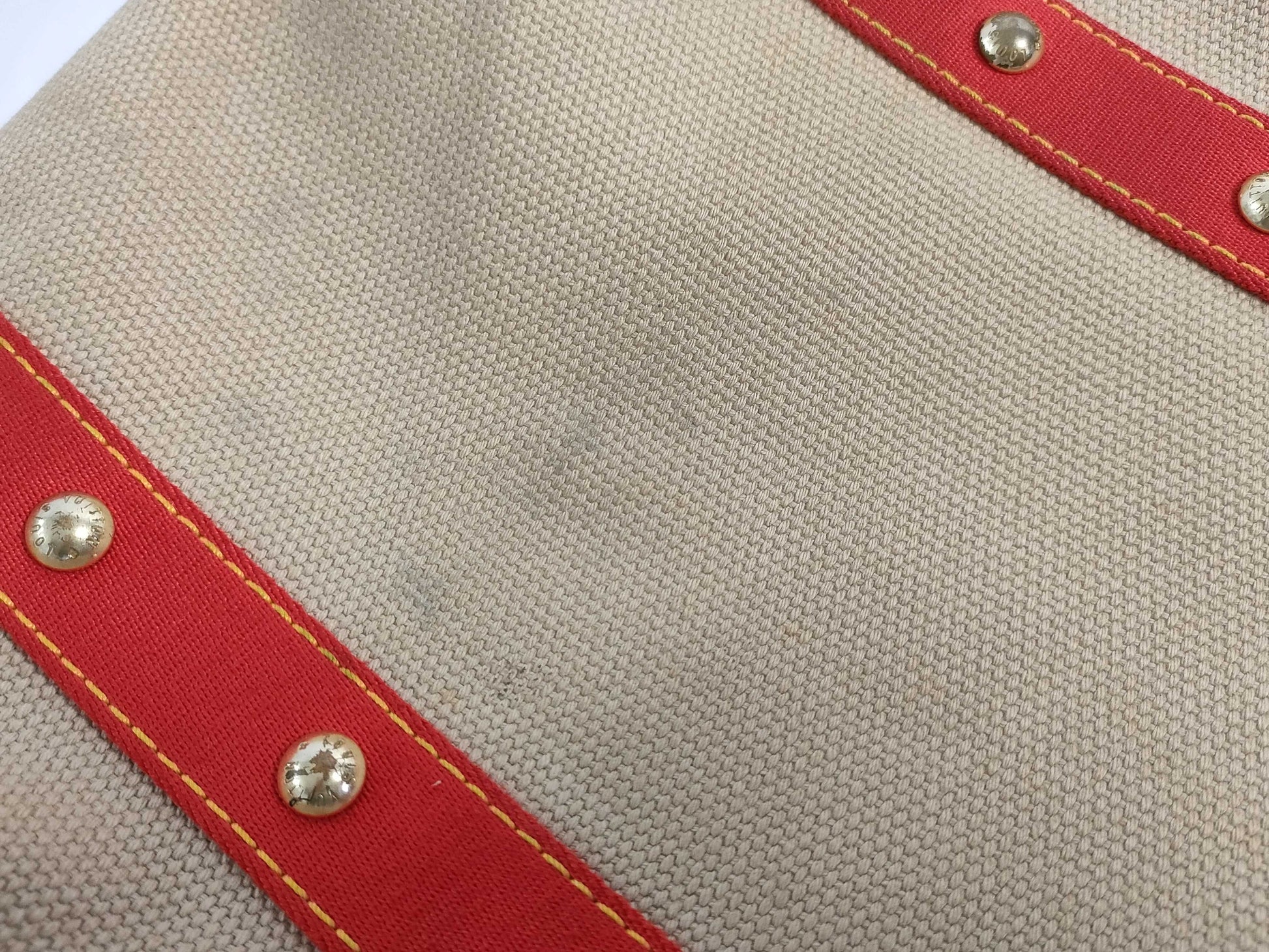 LOUIS VUITTON RFID Unverifiable SR0055 Antigua M40035 Cabas MM Tote Bag