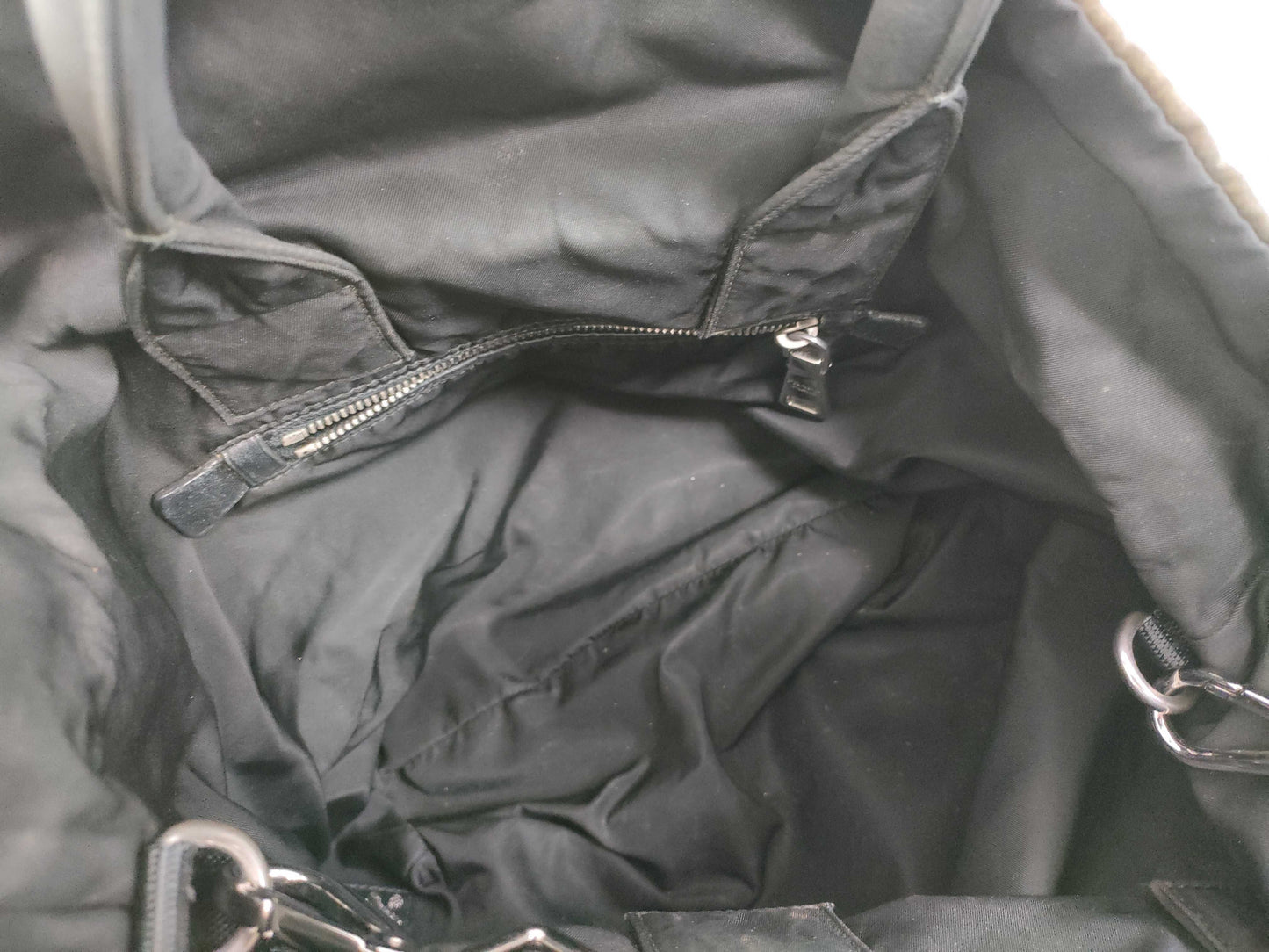 FENDI Zucca pattern Prada camouflage tote/shoulder bag 