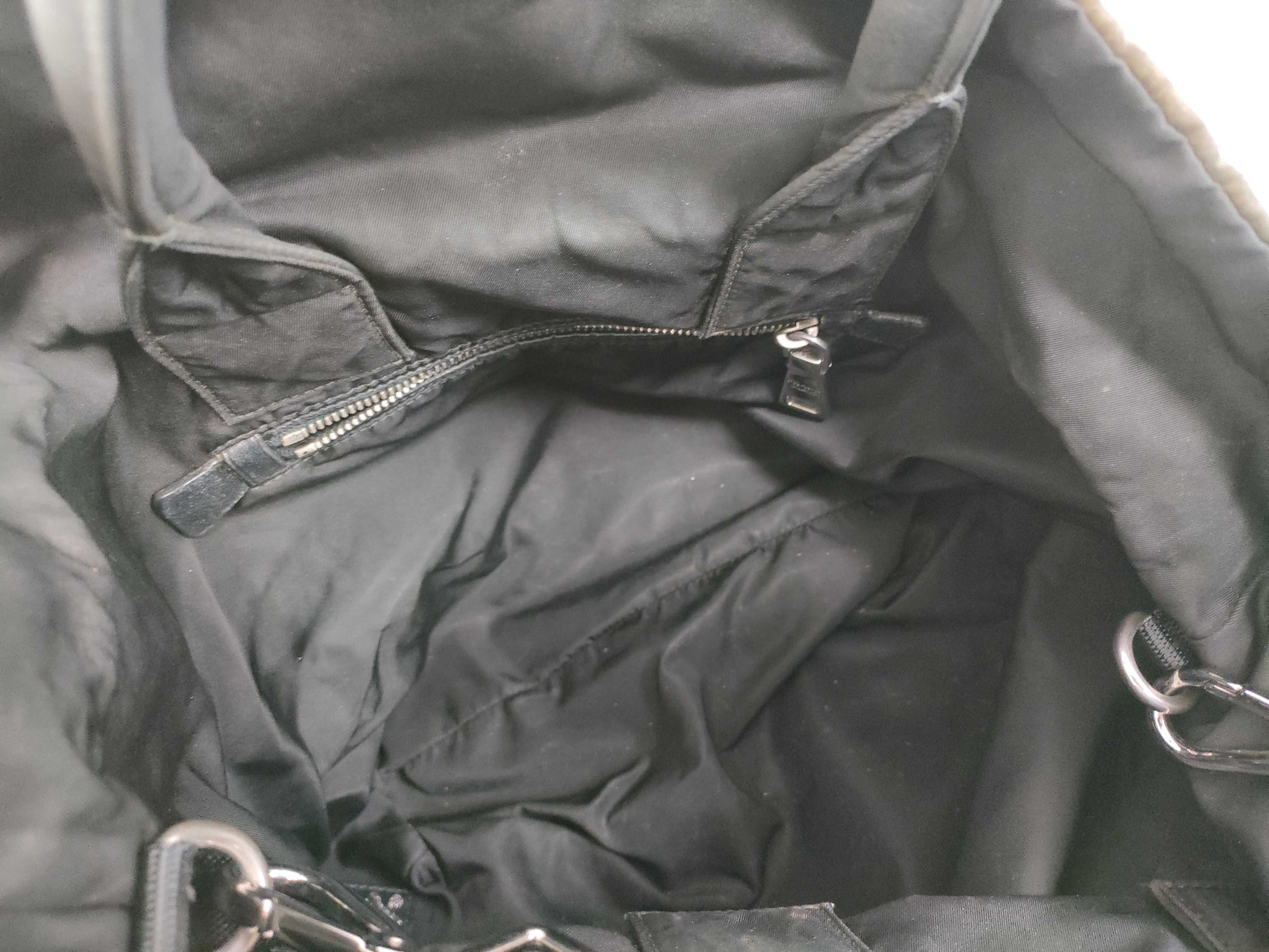 FENDI Zucca pattern Prada camouflage tote/shoulder bag 