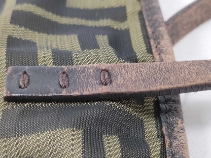 FENDI Zucca pattern Prada camouflage tote/shoulder bag 