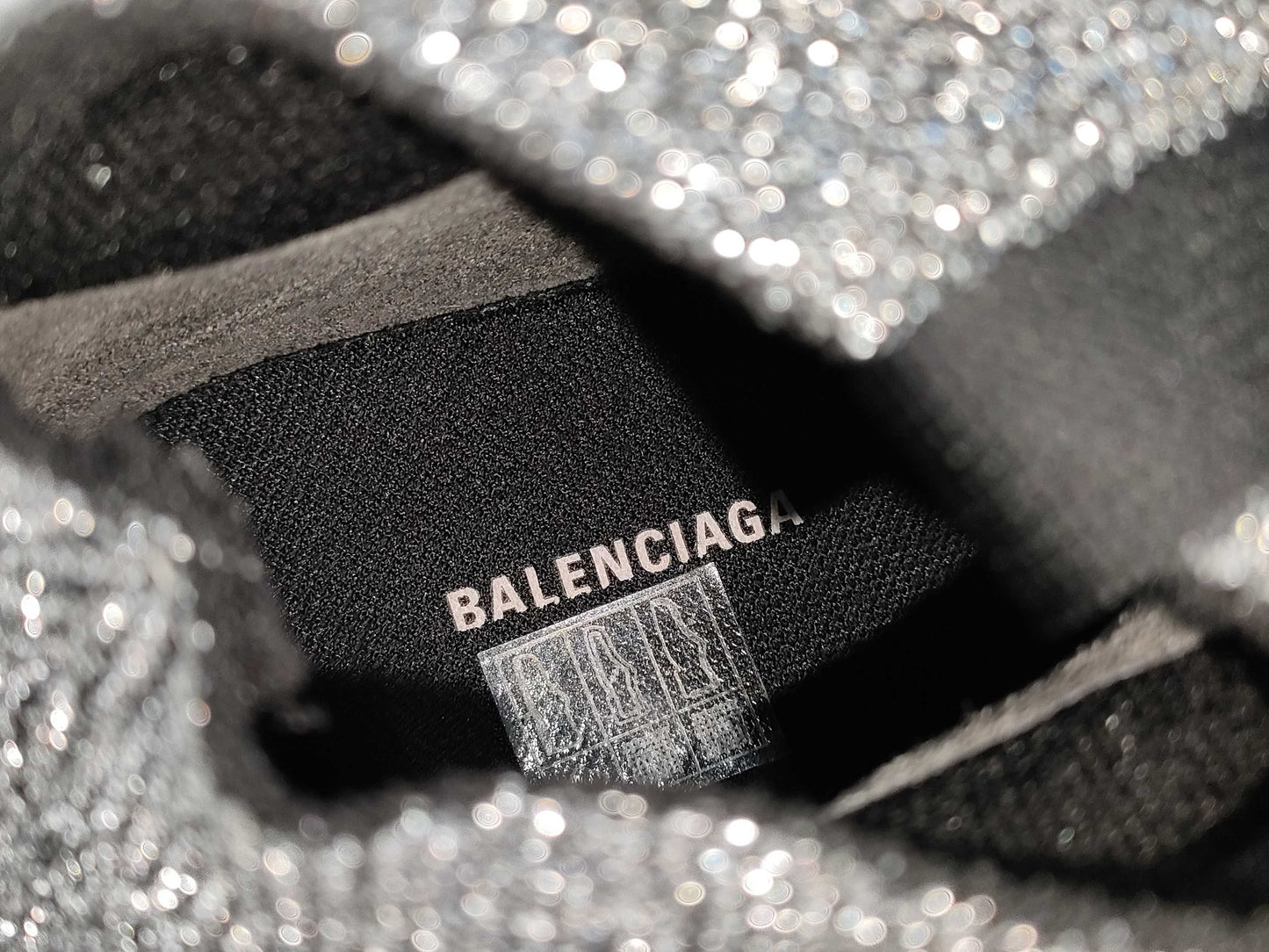 BALENCIAGA Speed ​​Trainer Sneakers with Glitter