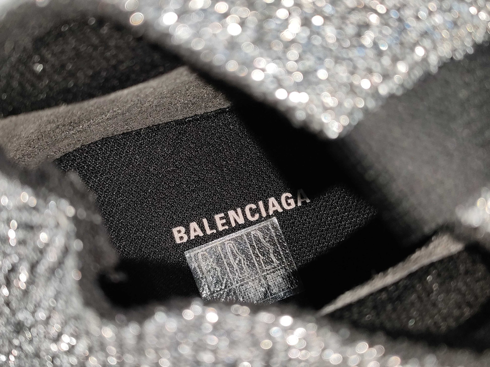 BALENCIAGA Speed ​​Trainer Sneakers with Glitter