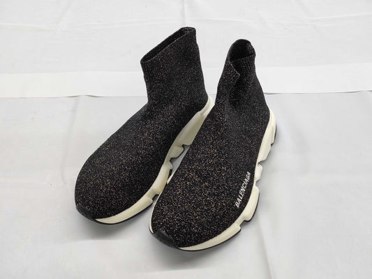 BALENCIAGA Speed ​​Trainer Sock Sneakers with Glitter