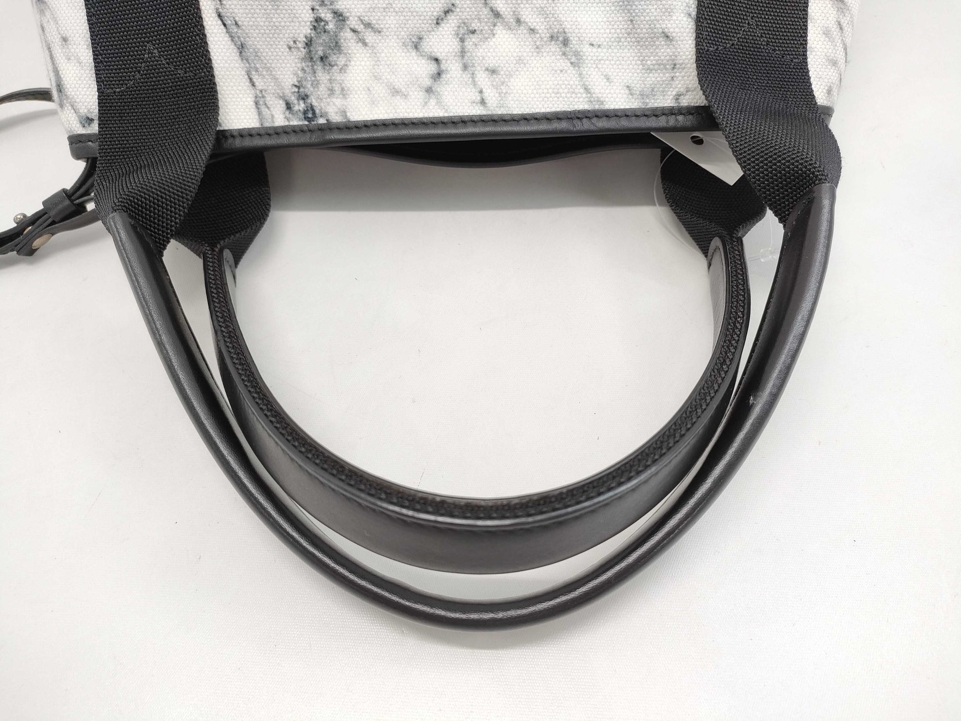 BALENCIAGA Tote with Pouch 339933 Marble Handbag